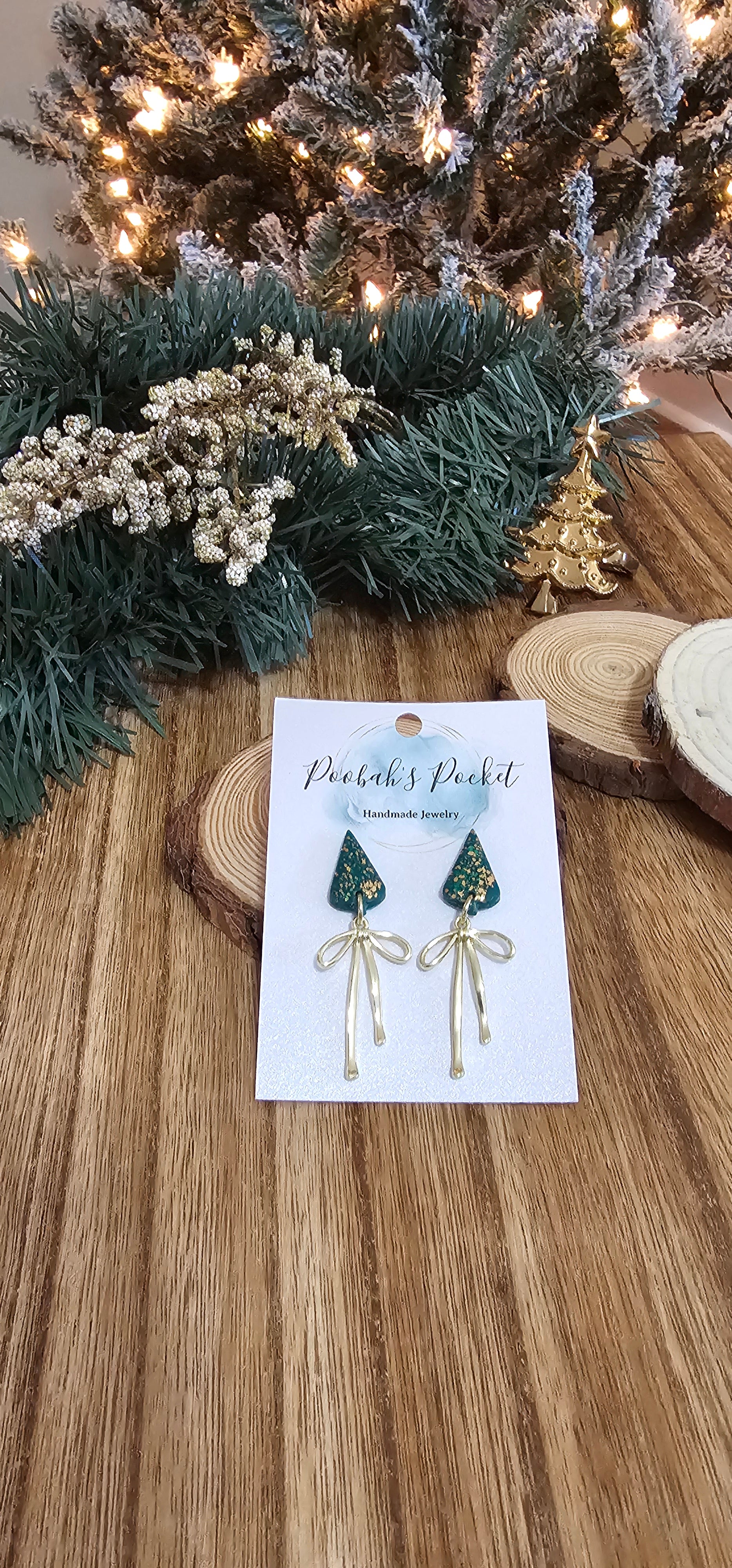 Christmas Tree Earrings