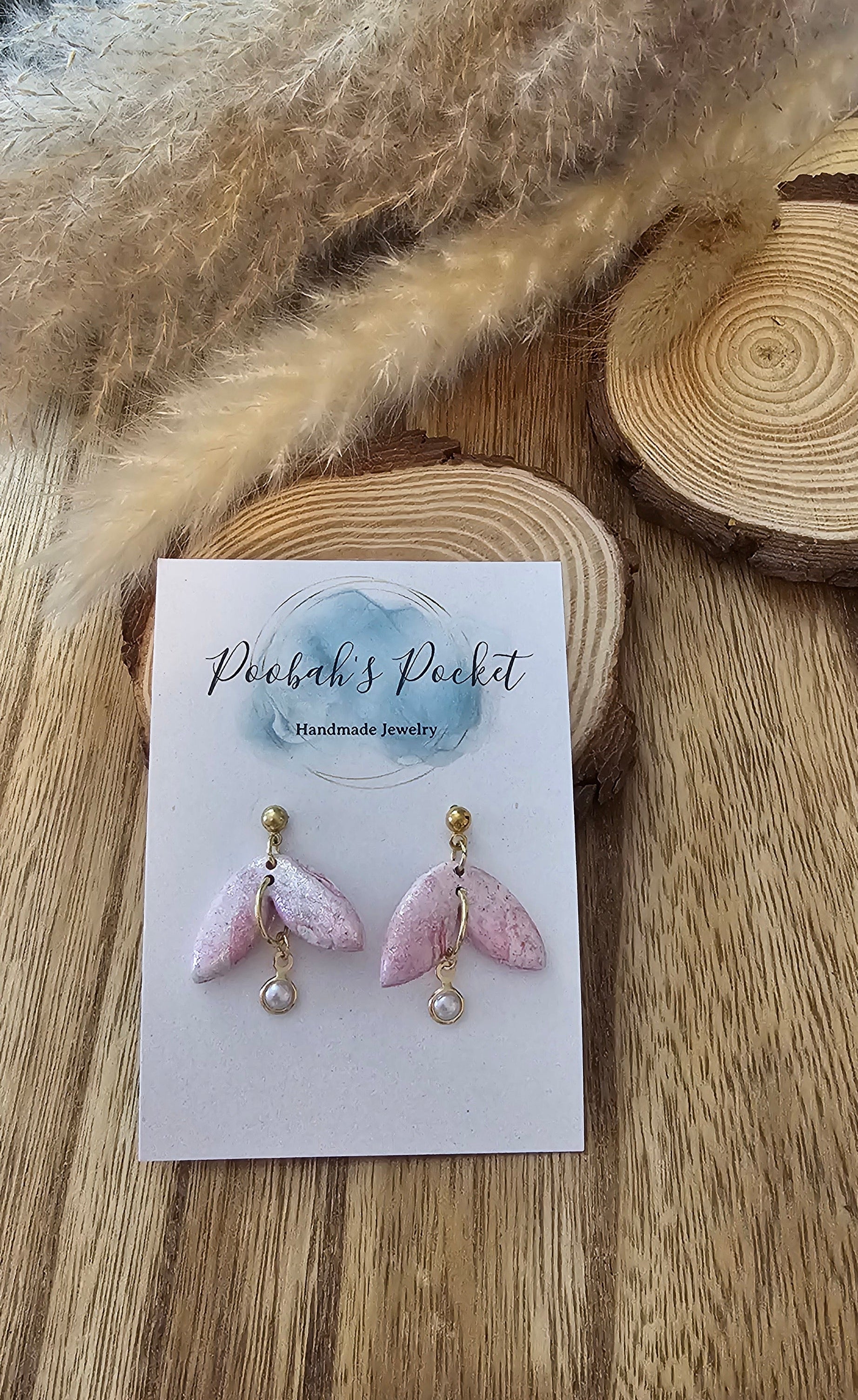wing shaped earrings