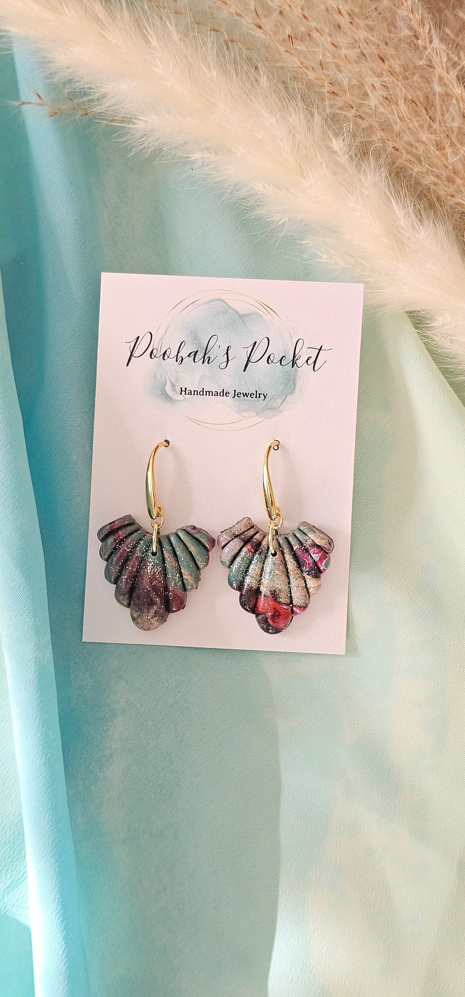 Fan Shape Earrings
