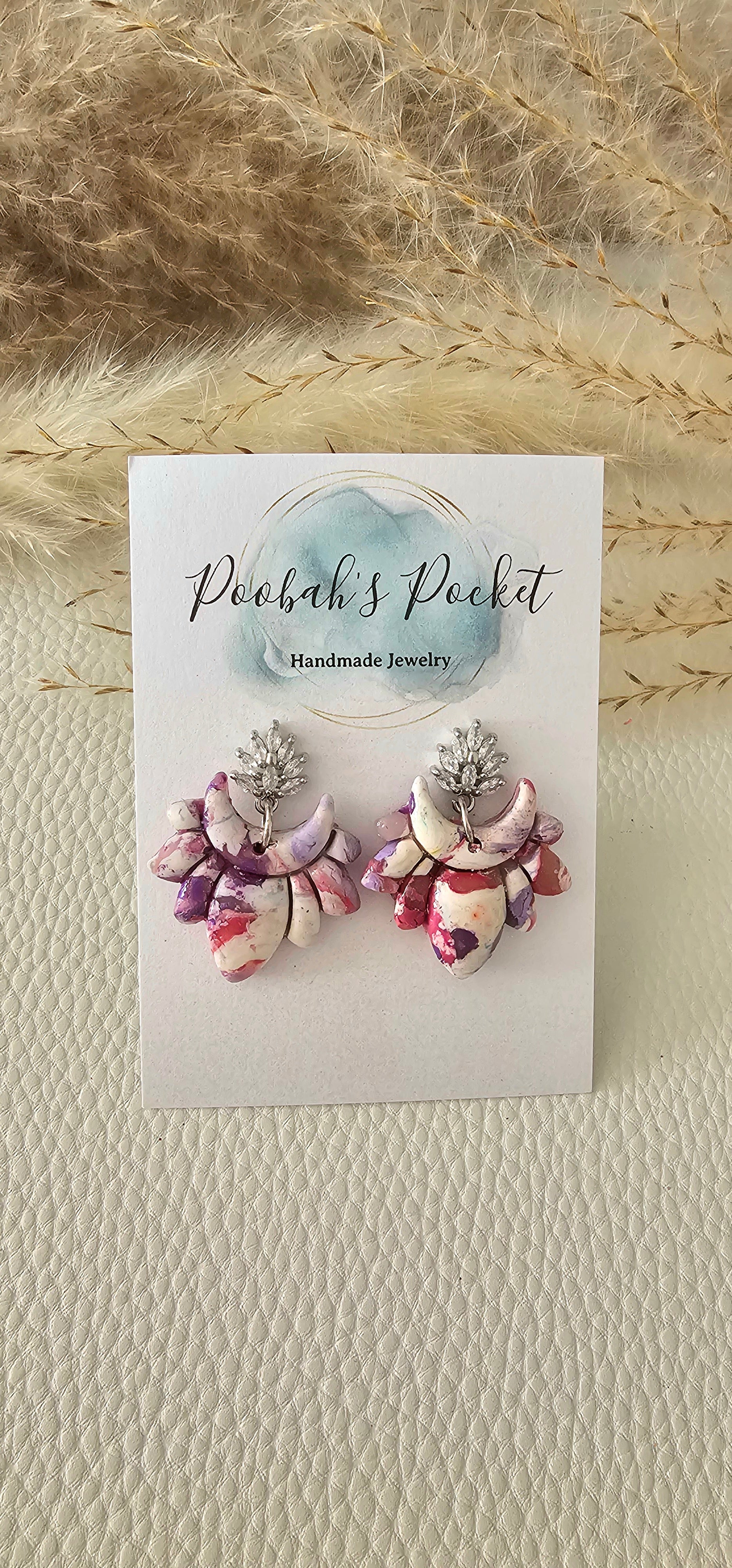 polymer clay earrings