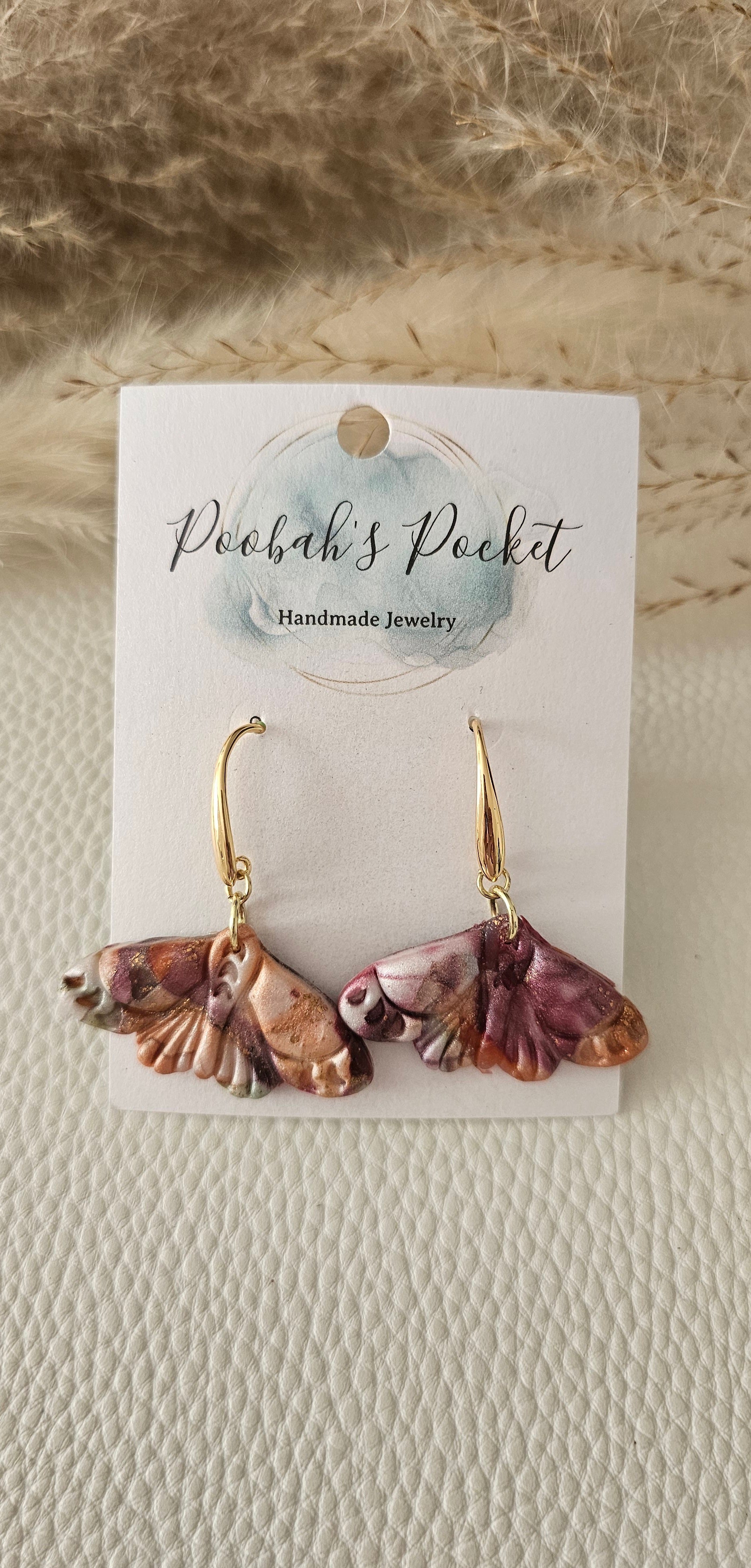 Moth Earrings