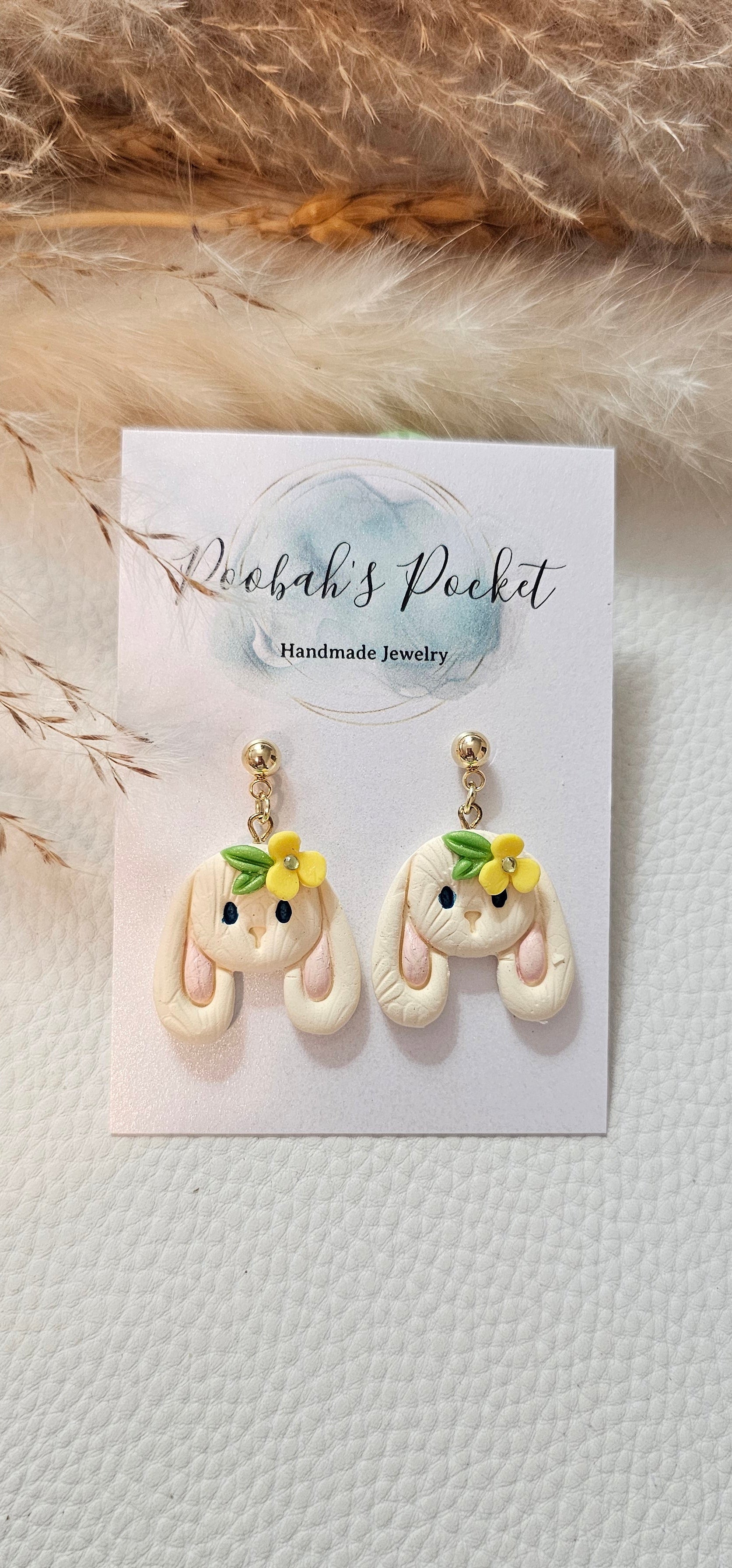 Bunny Face Earrings