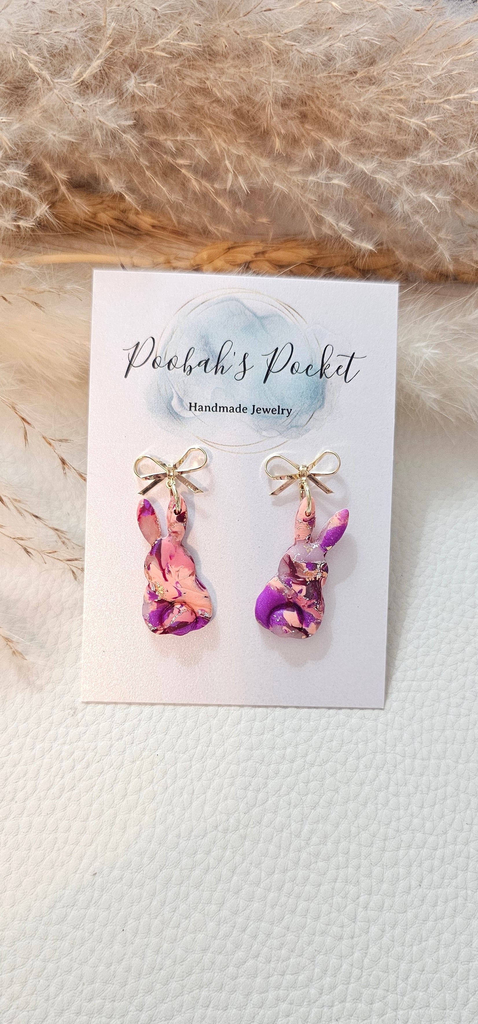 Bunny Earrings-mixed colors